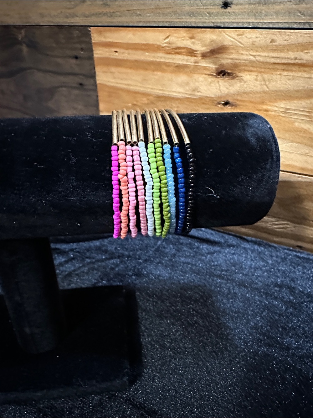 Colorful Seed Bead Stretch Bracelets - Multicolor